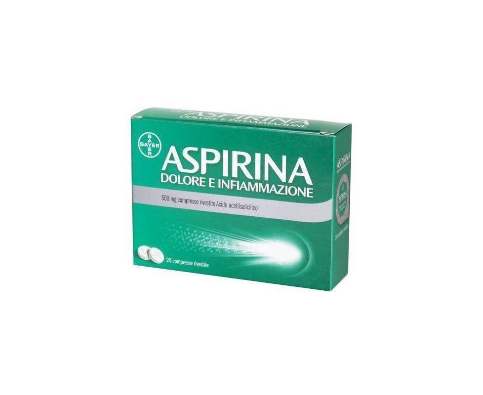 Aspirina Dolore e Infiammazione 20 compresse 041962034